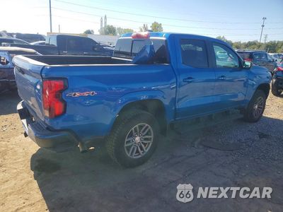 Trzecie zdjęcie samochodu z tyłu: 2023 CHEVROLET COLORADO LT VIN:1GCPTCEK2P1225137 - miniatura