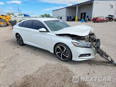 Czwarte zdjęcie samochodu z boku: 2020 HONDA ACCORD SPORT VIN:1HGCV1F36LA061729 - miniatura