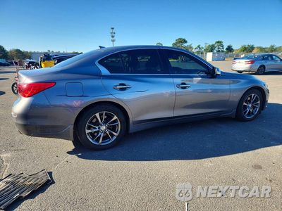 Trzecie zdjęcie samochodu z tyłu: 2017 INFINITI Q50 3.0T SIGNATURE EDITION VIN:JN1EV7AR3HM841315 - miniatura