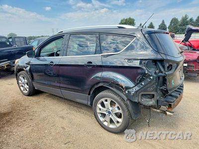 Drugie zdjęcie samochodu z przodu: 2014 FORD ESCAPE TITANIUM VIN:1FMCU0JX5EUC83391 - miniatura