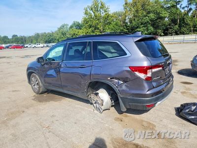 Drugie zdjęcie samochodu z przodu: 2020 HONDA PILOT EXL VIN:5FNYF6H52LB066494 - miniatura
