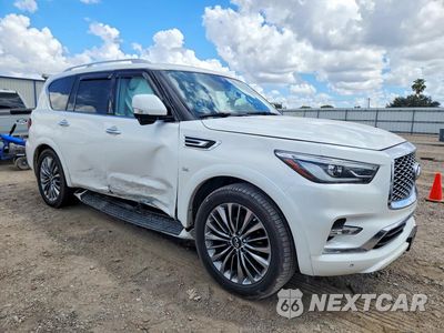 Czwarte zdjęcie samochodu z boku: 2020 INFINITI QX80 LUXE VIN:JN8AZ2NE4L9250954 - miniatura