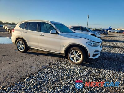 Czwarte zdjęcie samochodu z boku: 2020 BMW X3 SDRIVE30I VIN:5UXTY3C08LLU72127 - miniatura