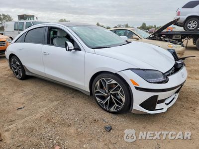 Czwarte zdjęcie samochodu z boku: 2024 HYUNDAI IONIQ 6 LIMITED VIN:KMHM54AC4RA060241 - miniatura
