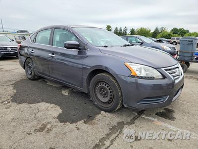 Czwarte zdjęcie samochodu z boku: 2013 NISSAN SENTRA S VIN:3N1AB7AP7DL640950 - miniatura