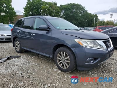 Czwarte zdjęcie samochodu z boku: 2014 NISSAN PATHFINDER S VIN:5N1AR2MM3EC633810 - miniatura