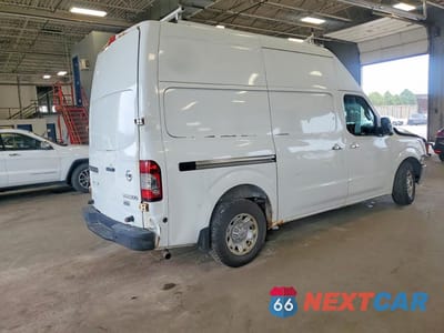 Trzecie zdjęcie samochodu z tyłu: 2012 NISSAN NV2500 DELIVERY VAN VIN:1N6AF0LX6CN110440 - miniatura