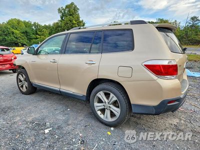 Drugie zdjęcie samochodu z przodu: 2012 TOYOTA HIGHLANDER LIMITED VIN:5TDDK3EH9CS111188 - miniatura