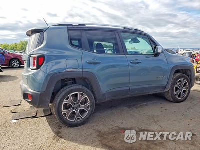 Trzecie zdjęcie samochodu z tyłu: 2017 JEEP RENEGADE LIMITED VIN:ZACCJBDB2HPE54192 - miniatura