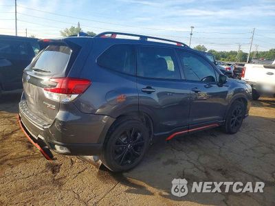 Trzecie zdjęcie samochodu z tyłu: 2022 SUBARU FORESTER SPORT VIN:JF2SKAJC9NH400134 - miniatura