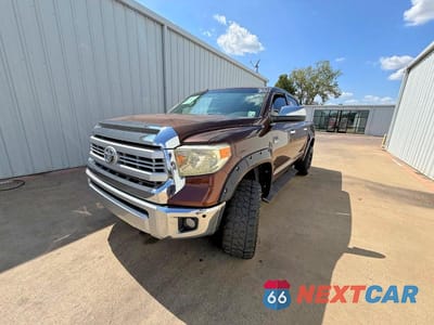 Drugie zdjęcie samochodu z przodu: 2014 TOYOTA TUNDRA CREWMAX PLATINUM VIN:5TFAW5F13EX406028 - miniatura