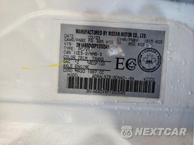 Zdjęcie 13 z 13 samochodu: 2023 NISSAN SENTRA SR VIN:3N1AB8DVXPY250545 - miniatura
