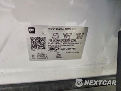 Zdjęcie 13 z 13 samochodu: 2023 CHEVROLET TRAVERSE RS VIN:1GNEVJKW9PJ246765 - miniatura