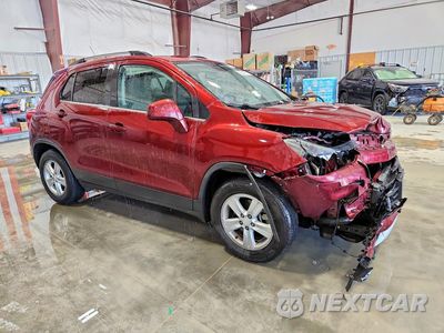 Czwarte zdjęcie samochodu z boku: 2017 CHEVROLET TRAX 1LT VIN:3GNCJLSB7HL141311 - miniatura