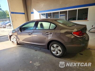 Drugie zdjęcie samochodu z przodu: 2013 HONDA CIVIC LX VIN:2HGFB2F51DH574984 - miniatura