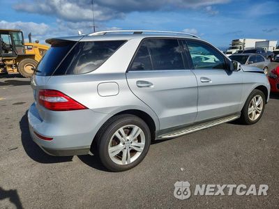 Trzecie zdjęcie samochodu z tyłu: 2014 MERCEDES-BENZ ML 350 VIN:4JGDA5JB2EA350660 - miniatura
