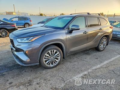 2020 TOYOTA HIGHLANDER HYBRID PLATINUM 5TDEBRCH2LS000962 - główne zdjęcie licytacji z USA - miniatura