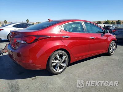 Trzecie zdjęcie samochodu z tyłu: 2014 HYUNDAI ELANTRA LIMITED VIN:5NPDH4AE7EH537888 - miniatura