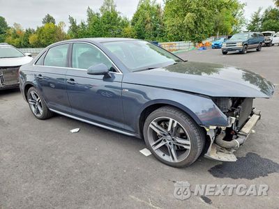 Czwarte zdjęcie samochodu z boku: 2018 AUDI A4 PREMIUM PLUS VIN:WAULMAF43JN010248 - miniatura