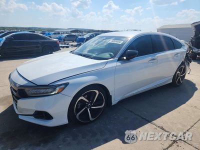 2021 HONDA ACCORD SPORT 1HGCV1F39MA021744 - główne zdjęcie licytacji z USA - miniatura