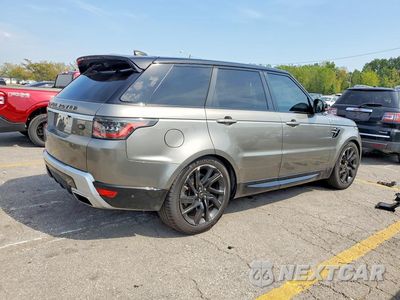 Trzecie zdjęcie samochodu z tyłu: 2019 LAND ROVER RANGE ROVER SPORT HSE VIN:SALWR2RV9KA831531 - miniatura