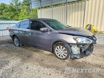 Czwarte zdjęcie samochodu z boku: 2017 NISSAN SENTRA SV VIN:3N1AB7AP8HY228142 - miniatura