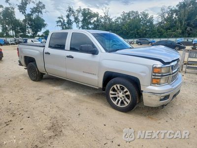 Czwarte zdjęcie samochodu z boku: 2014 CHEVROLET SILVERADO C1500 LT VIN:3GCPCREC3EG266063 - miniatura