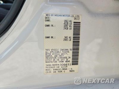 Zdjęcie 12 z 12 samochodu: 2023 NISSAN ALTIMA S VIN:1N4BL4BV9PN306651 - miniatura