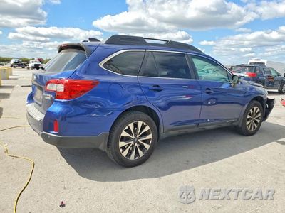 Trzecie zdjęcie samochodu z tyłu: 2017 SUBARU OUTBACK 2.5I LIMITED VIN:4S4BSANC8H3231990 - miniatura