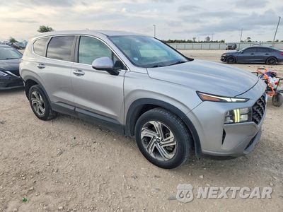 Czwarte zdjęcie samochodu z boku: 2021 HYUNDAI SANTA FE SE VIN:5NMS14AJ4MH341184 - miniatura