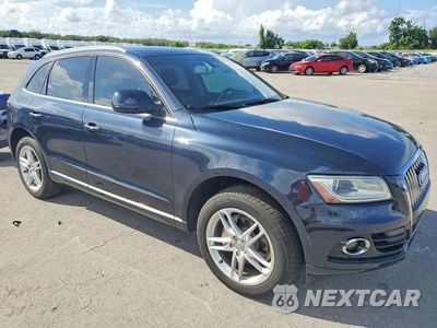 Czwarte zdjęcie samochodu z boku: 2017 AUDI Q5 PREMIUM PLUS VIN:WA1L2AFPXHA016675 - miniatura