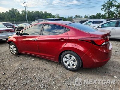 Drugie zdjęcie samochodu z przodu: 2016 HYUNDAI ELANTRA SE VIN:5NPDH4AE2GH782729 - miniatura