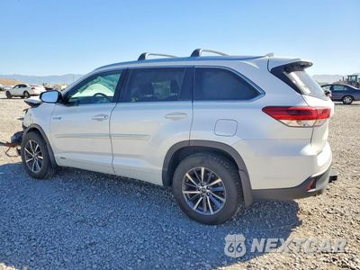 Drugie zdjęcie samochodu z przodu: 2017 TOYOTA HIGHLANDER HYBRID XLE VIN:5TDJGRFH3HS036579 - miniatura