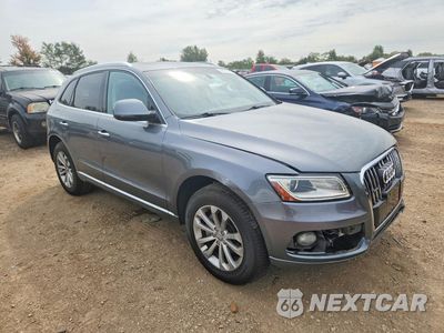Czwarte zdjęcie samochodu z boku: 2016 AUDI Q5 PREMIUM PLUS VIN:WA1L2AFP9GA128091 - miniatura