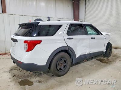 Trzecie zdjęcie samochodu z tyłu: 2020 FORD EXPLORER POLICE INTERCEPTOR VIN:1FM5K8AB1LGA72105 - miniatura