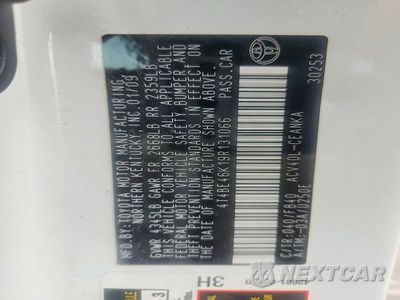 Zdjęcie 12 z 12 samochodu: 2009 TOYOTA CAMRY LE VIN:4T4BE46K19R131066 - miniatura