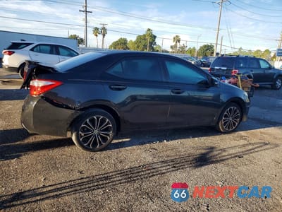 Trzecie zdjęcie samochodu z tyłu: 2015 TOYOTA COROLLA S PLUS VIN:2T1BURHE7FC433850 - miniatura