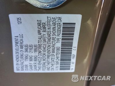 Zdjęcie 12 z 12 samochodu: 2026 HONDA CIVIC SPORT VIN:19XFL2H81TE010863 - miniatura
