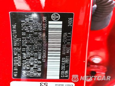 Zdjęcie 12 z 12 samochodu: 2026 TOYOTA CAMRY XSE VIN:4T1DAACK3TU246843 - miniatura