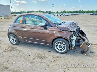 Czwarte zdjęcie samochodu z boku: 2013 FIAT 500 LOUNGE VIN:3C3CFFER9DT707827 - miniatura
