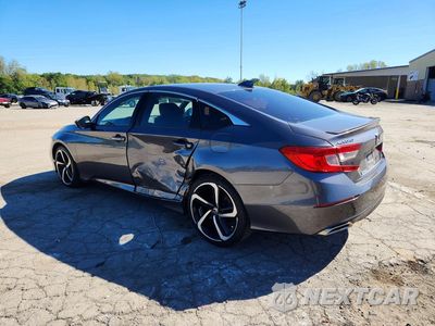 Drugie zdjęcie samochodu z przodu: 2018 HONDA ACCORD SPORT VIN:1HGCV1F3XJA171860 - miniatura