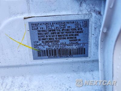 Zdjęcie 13 z 13 samochodu: 2022 NISSAN SENTRA SV VIN:3N1AB8CV8NY236920 - miniatura
