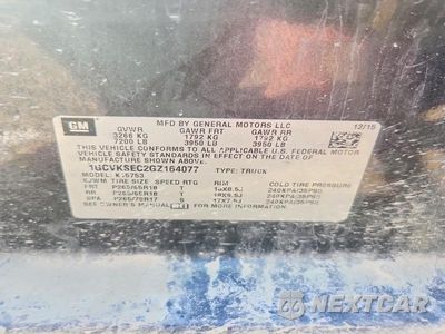 Zdjęcie 13 z 13 samochodu: 2016 CHEVROLET SILVERADO K1500 LTZ VIN:1GCVKSEC2GZ164077 - miniatura