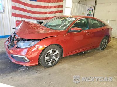 2019 HONDA CIVIC LX 19XFC2F61KE214286 - główne zdjęcie licytacji z USA - miniatura