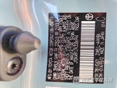 Zdjęcie 13 z 13 samochodu: 2019 TOYOTA PRIUS LIMITED VIN:JTDKARFU7K3086994 - miniatura