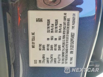 Zdjęcie 12 z 12 samochodu: 2023 TESLA MODEL 3 VIN:5YJ3E1EA2PF549037 - miniatura