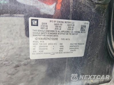 Zdjęcie 12 z 12 samochodu: 2017 CADILLAC XT5 VIN:1GYKNARS7HZ100280 - miniatura