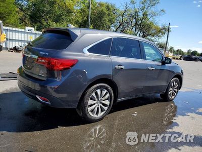 Trzecie zdjęcie samochodu z tyłu: 2016 ACURA MDX TECHNOLOGY VIN:5FRYD4H48GB032355 - miniatura
