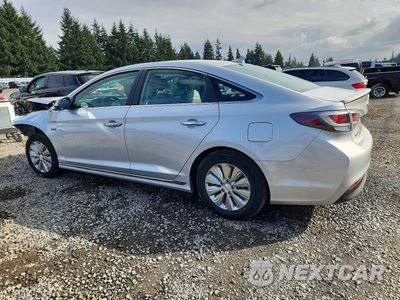 Drugie zdjęcie samochodu z przodu: 2016 HYUNDAI SONATA HYBRID SE VIN:KMHE24L18GA025658 - miniatura