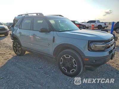 Czwarte zdjęcie samochodu z boku: 2022 FORD BRONCO SPORT OUTER BANKS VIN:3FMCR9C66NRD46712 - miniatura